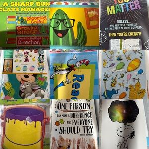 Teacher Classroom Décor Bundle Bulletin Board Sets Motivational Posters Window
